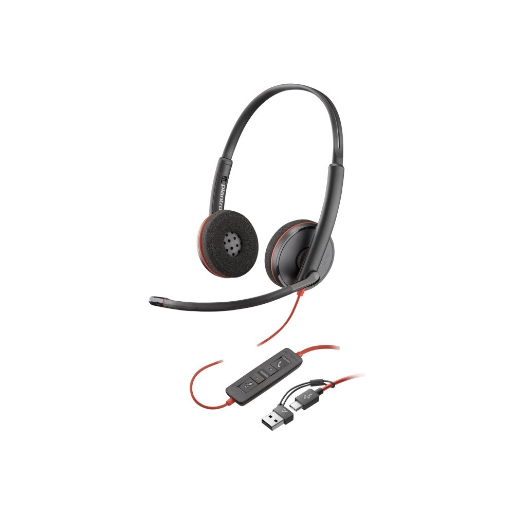 HP HP Poly Blackwire 3220 - headset - USB-C