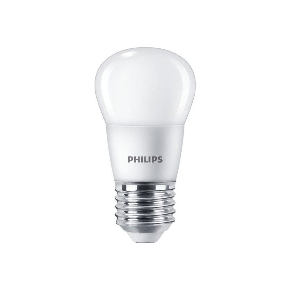 Philips Philips CorePro - LED-glödlampa - form: P45 - glaserad finish - E27 - 2.8 W - varmt vitt ljus - 2700 K