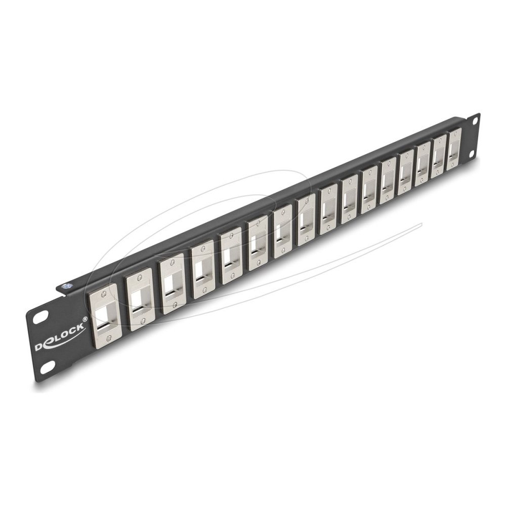 DeLOCK Delock kopplingspanel (tom) - 1U - 19"