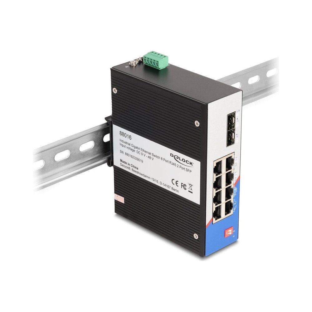 DeLOCK Delock - switch - 8 portar