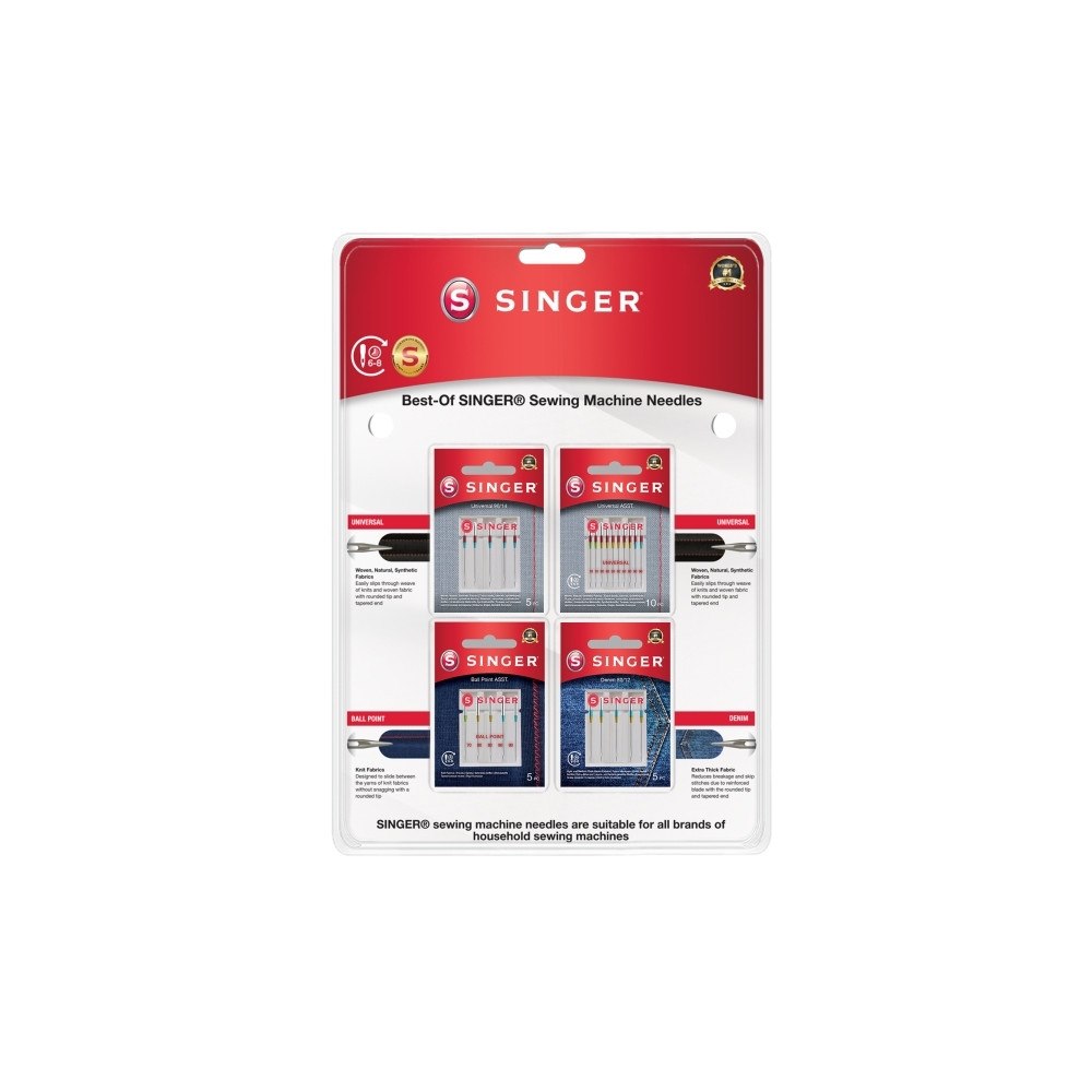 Singer SINGER 250088002, Symaskin, Nålset, 70, 80, 90, Multifärg, 2...