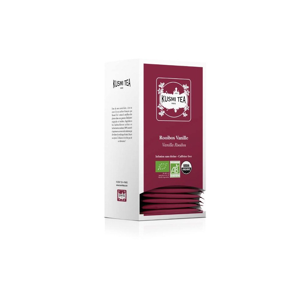 KUSMI Te KUSMI Eko Vanilla Rooibos 25/fp