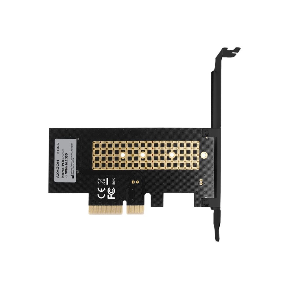 AXAGON AXAGON PCEM2-N - kontrollerkort - M.2 NVMe Card - PCIe 3.0 x4