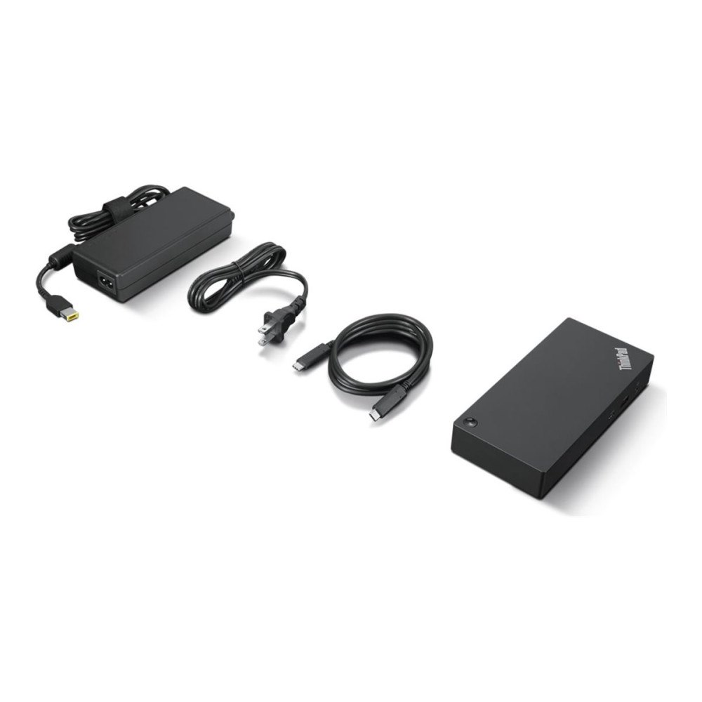 Lenovo Lenovo - dockningsstation - USB-C - HDMI, 2 x DP - 1GbE