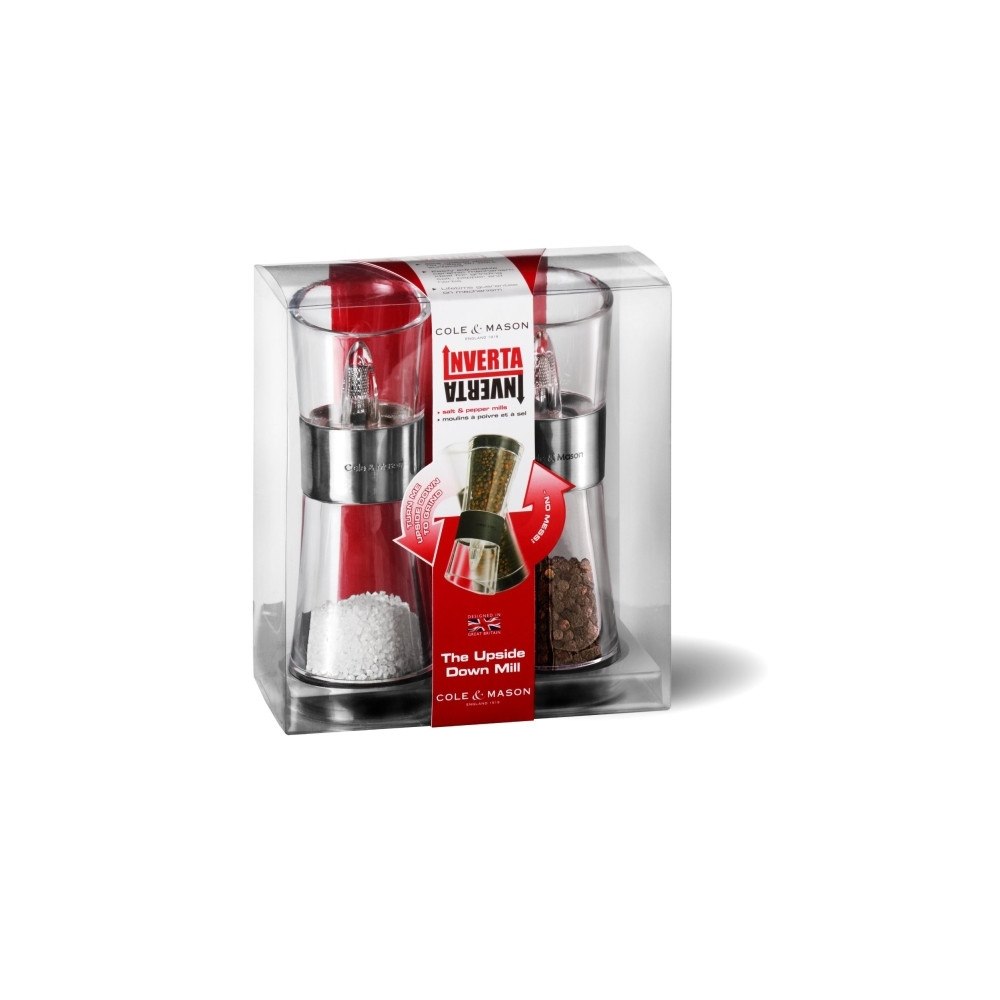 Cole & Mason Cole & Mason Inverta Flip, Akryl, Krom, Krom, Transparent, 1...