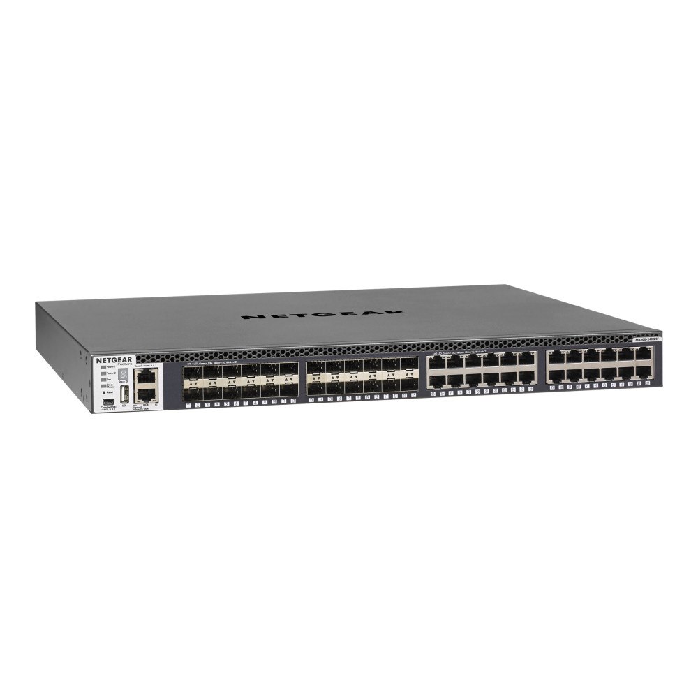 Netgear NETGEAR M4300-24X24F - switch - 48 portar - Administrerad - rackmonterbar