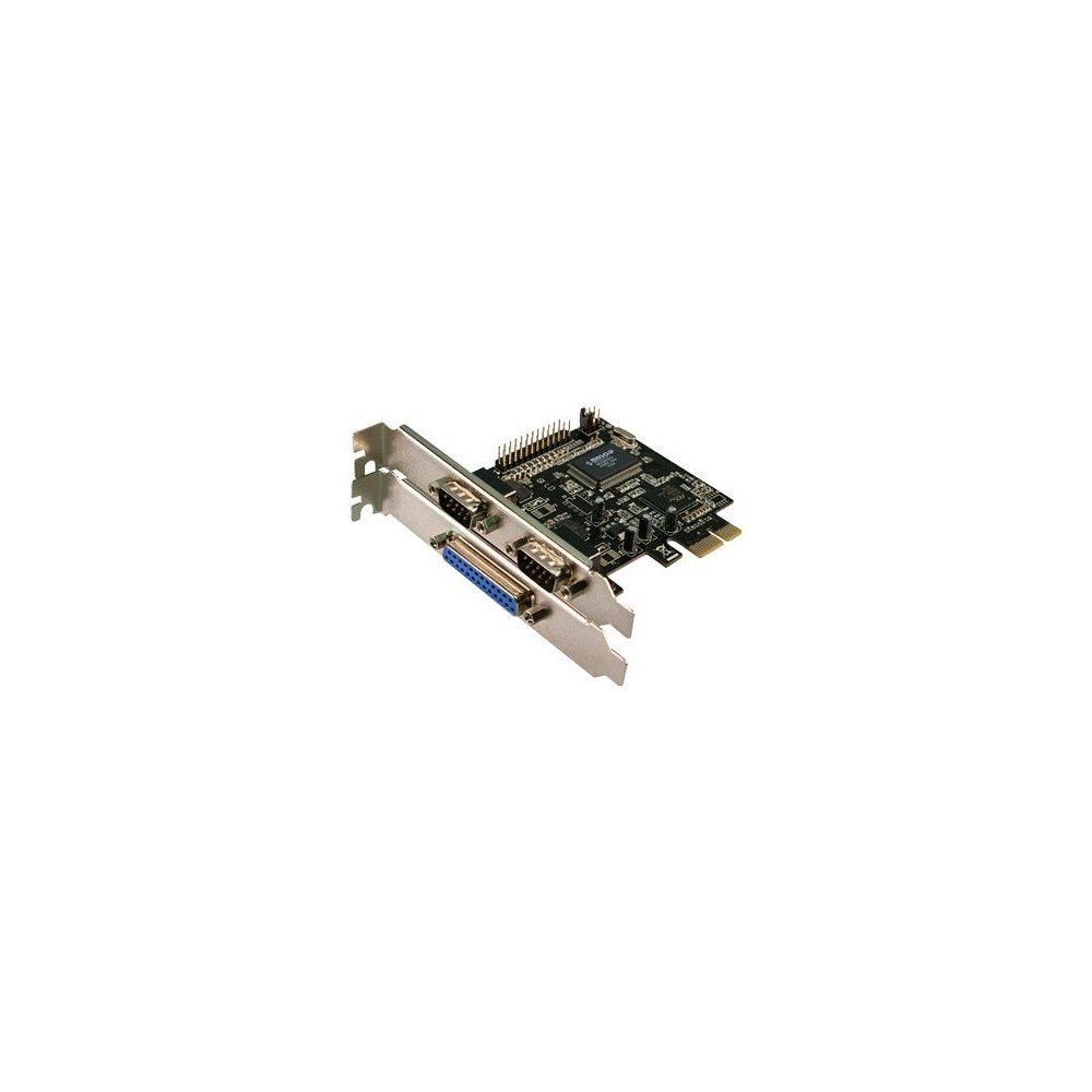 LogiLink LogiLink - parallellt/seriellt kort - PCIe - 3 portar