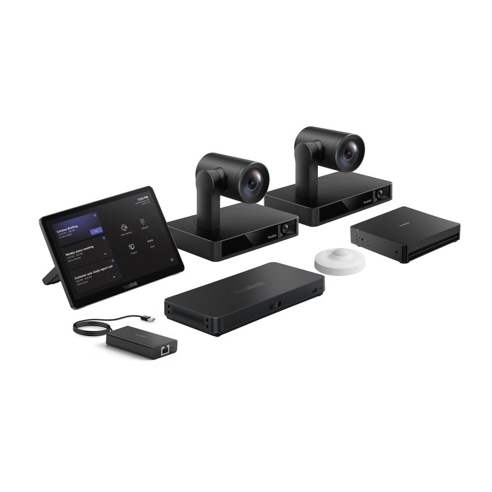 YEALINK Yealink MVC Series MVC S90-C5U - Microsoft Teams Rooms - paket för videokonferens - power adapter included