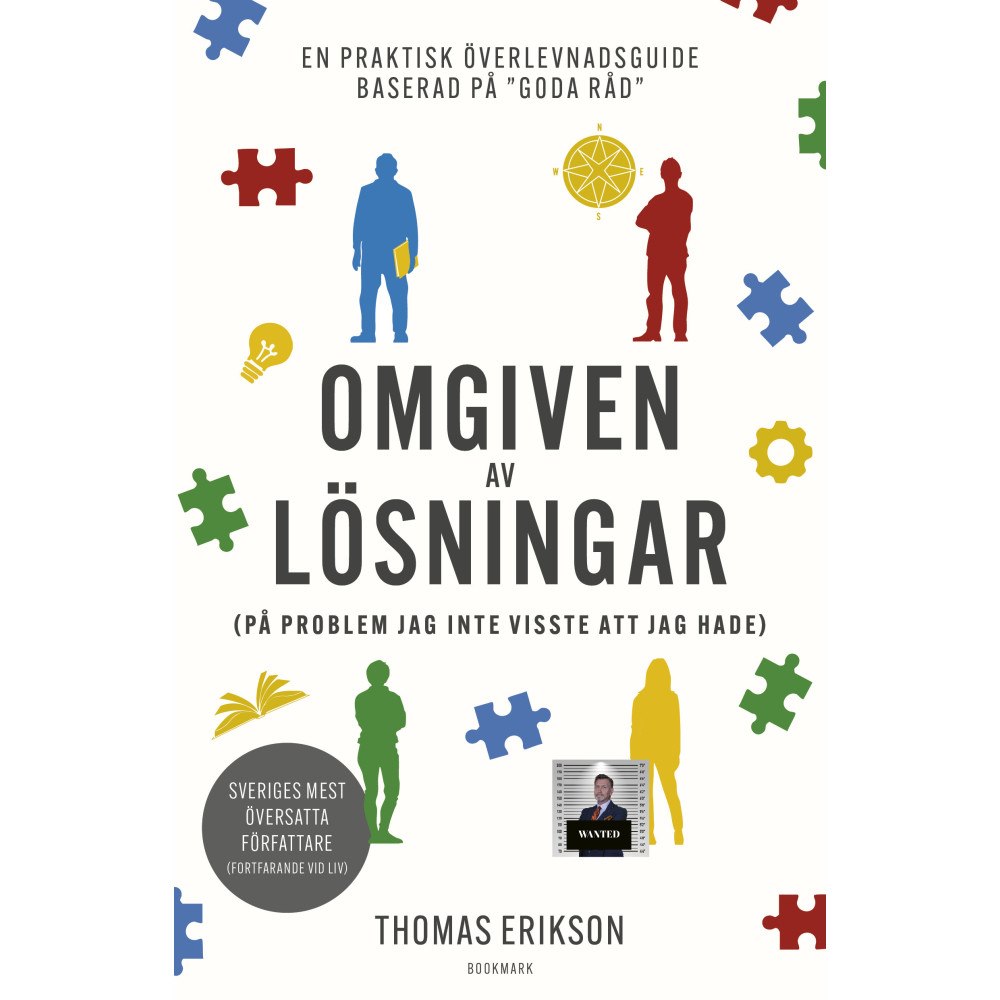 Thomas Erikson Omgiven av lösningar (på problem jag inte visste att jag hade) (bok, danskt band)