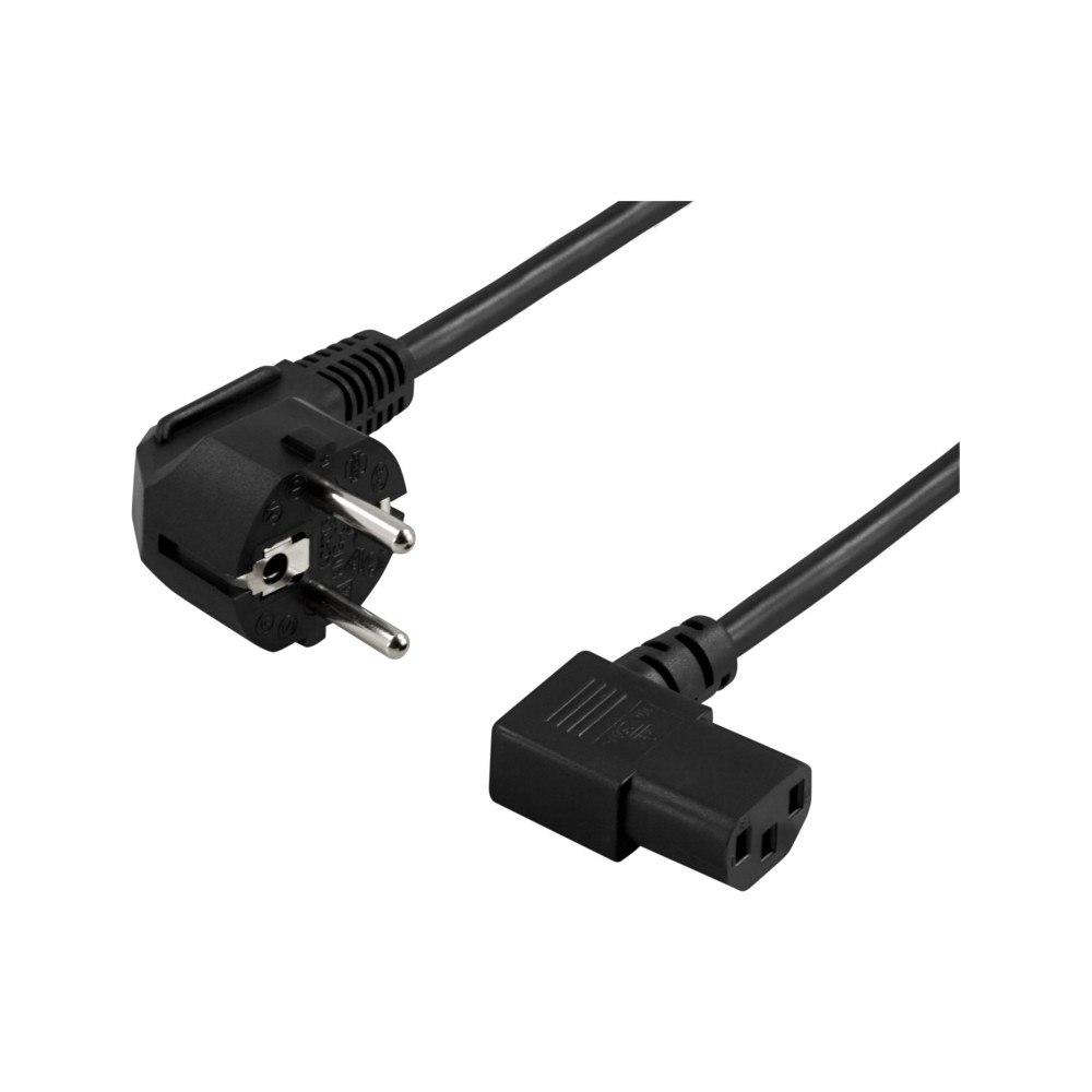 Deltaco DELTACO DEL-111D - strömkabel - power CEE 7/7 till power IEC 60320 C13 - 10 m