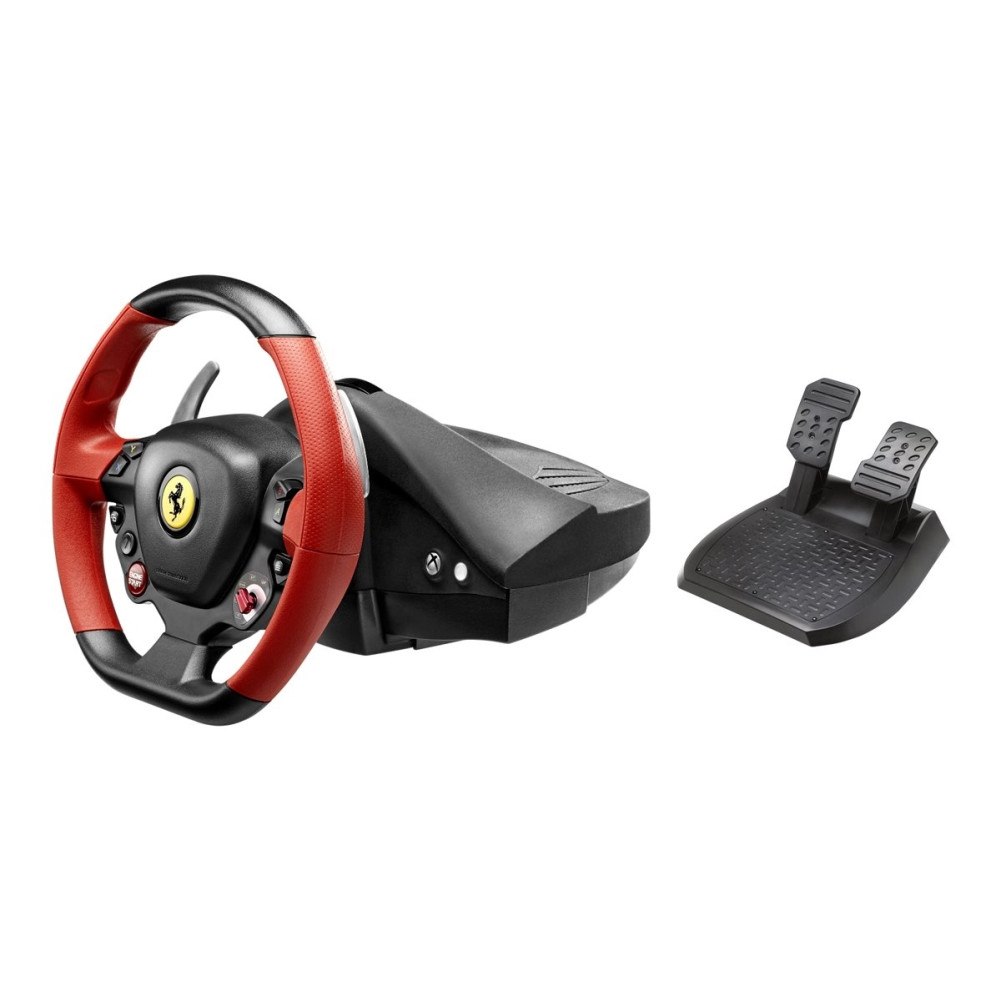 ThrustMaster Thrustmaster Ferrari 458 Spider - ratt- och pedaluppsättning - kabelansluten