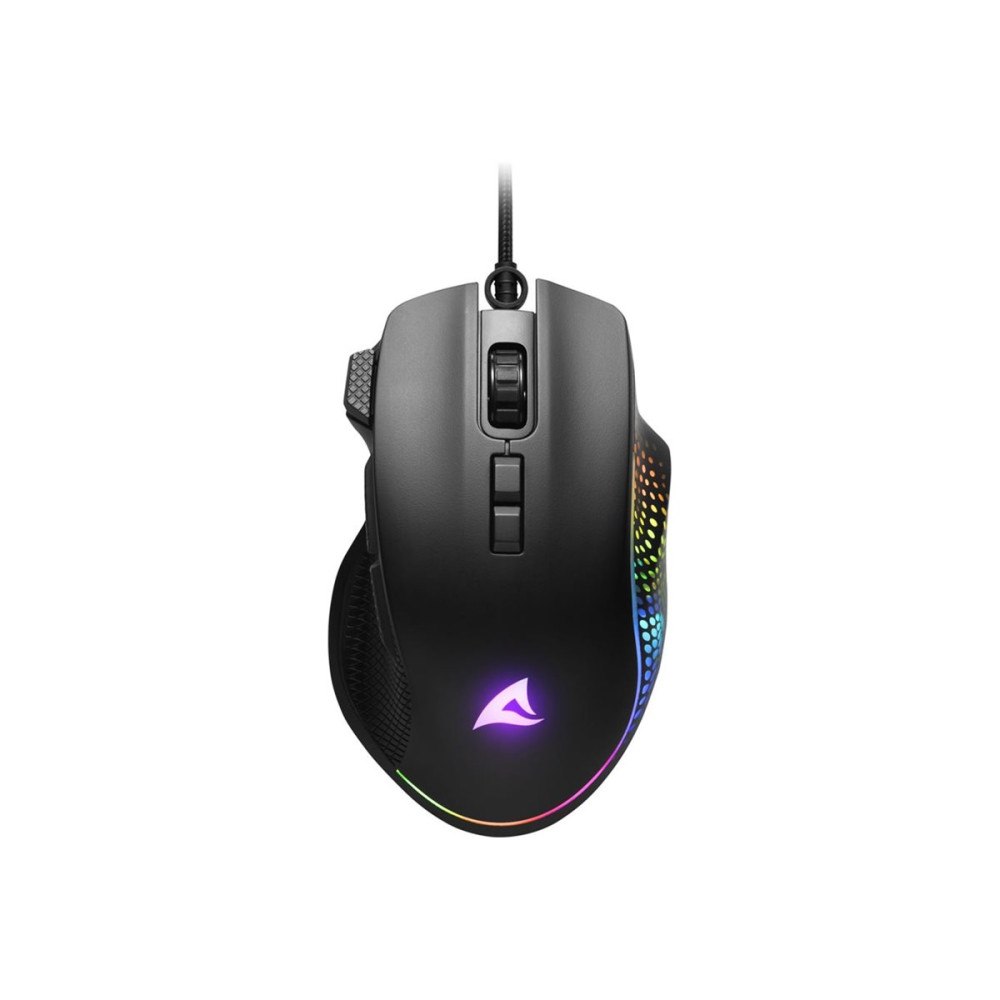 Sharkoon Sharkoon SHARK Force 3 - mus - USB - svart