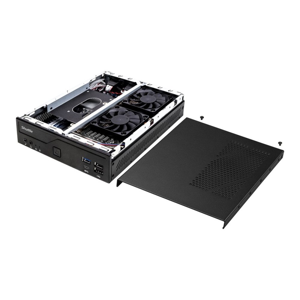 Shuttle Computer Group Shuttle XPC slim DH610 - Slim-PC ingen CPU - 0 GB - ingen HDD