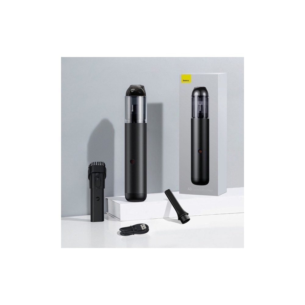 Baseus Baseus A3, Torr, HEPA, Cyklonisk/filtrering, 75 dB, Kina, Ut...