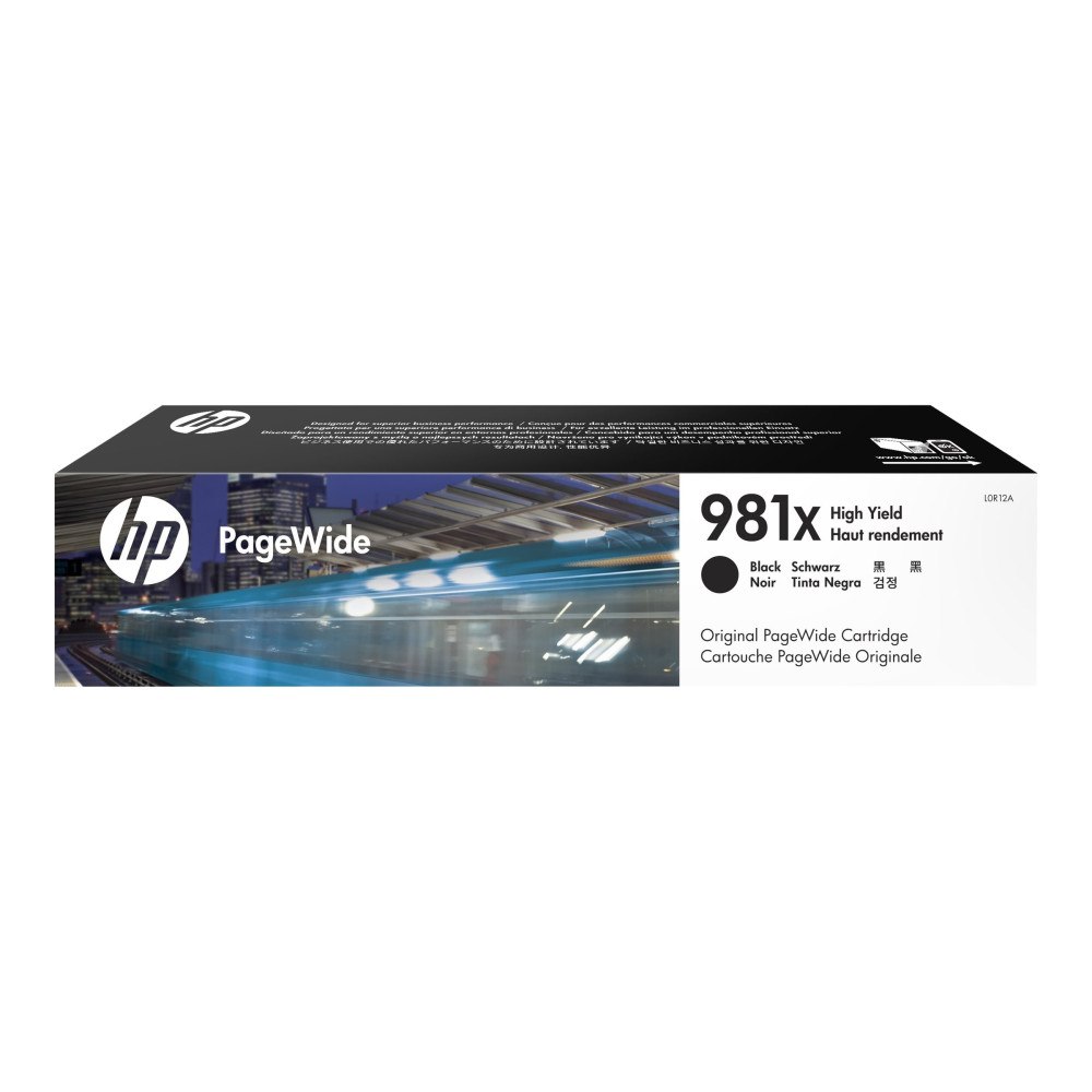 Hewlett-Packard HP 981X - Lång livslängd - svart - original - PageWide - bläckpatron