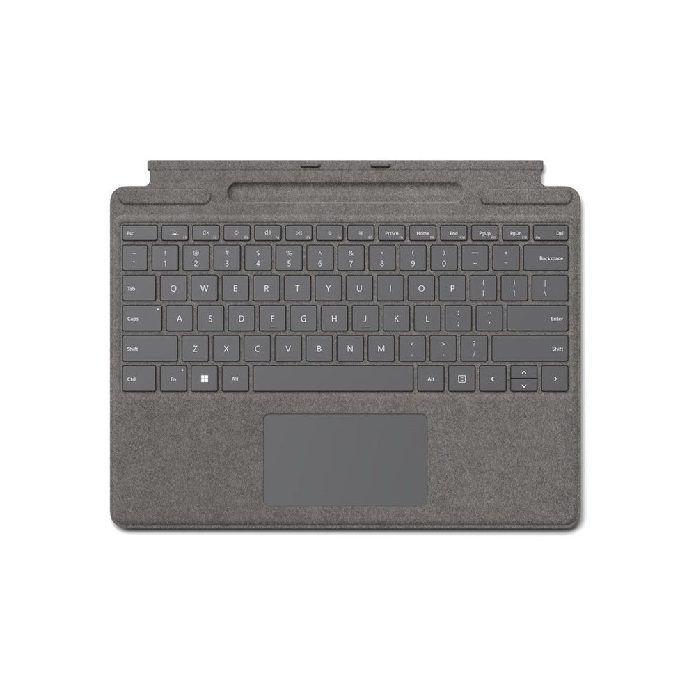 Microsoft Microsoft Surface Pro Signature Keyboard - tangentbord - med accelerometer, pekplatta, Förvarings- och laddningsfack för...