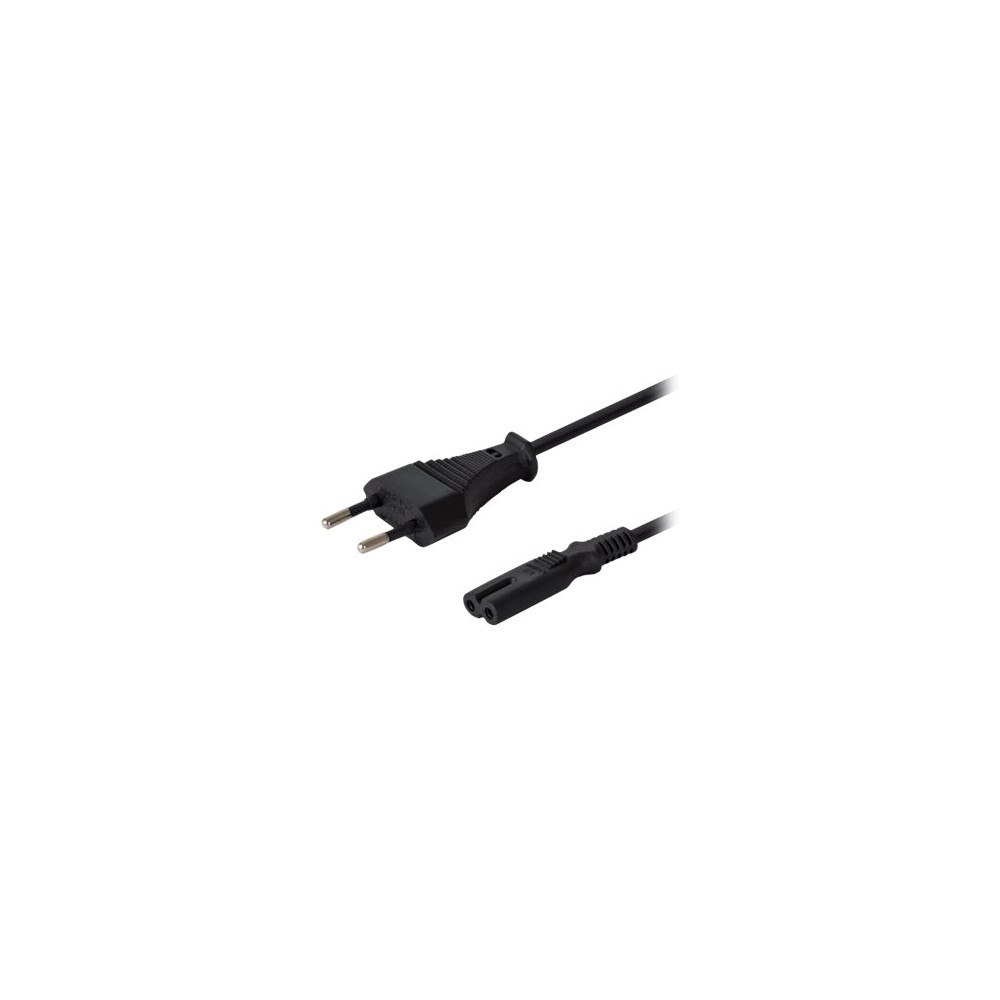 SAVIO SAVIO CL-97 - strömkabel - Eurokontakt till power IEC 60320 C7 - 1.2 m
