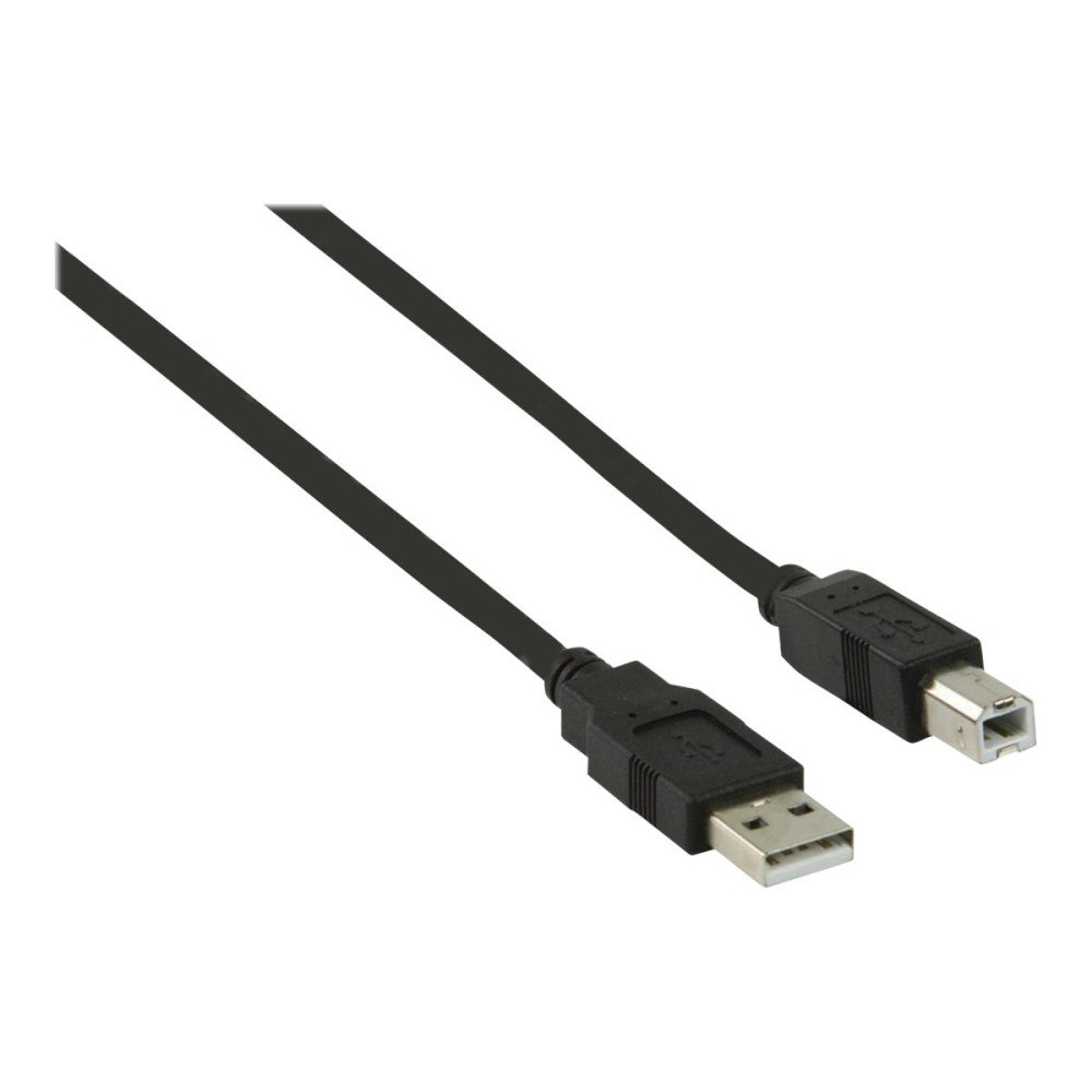 NEDIS Nedis - USB-kabel - USB till USB typ B - 2 m