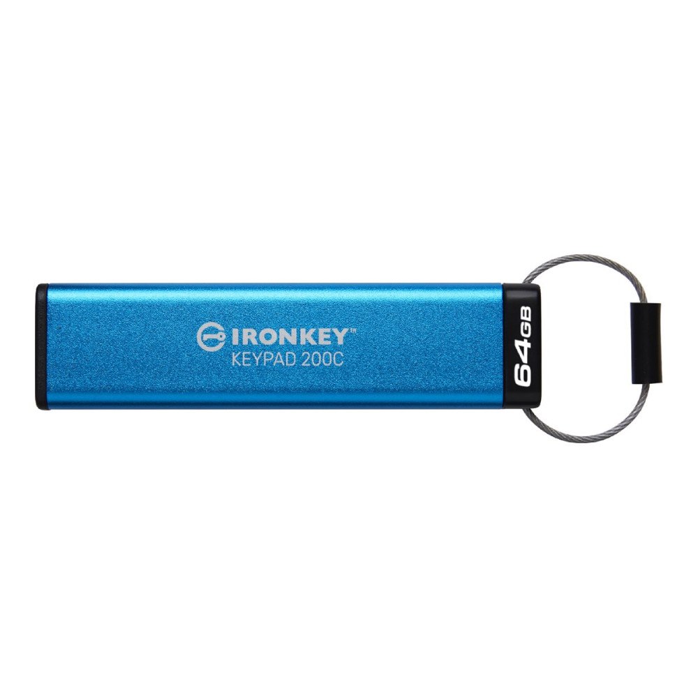 Kingston Technology Kingston IronKey Keypad 200C - USB flash-enhet - 64 GB