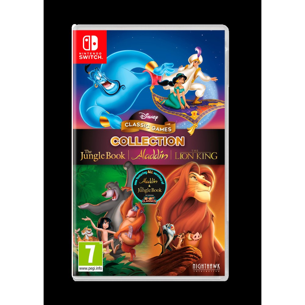 Nintendo Disney Classic Games Collection: The Jungle Book, Aladdin & The Lion King Nintendo Switch