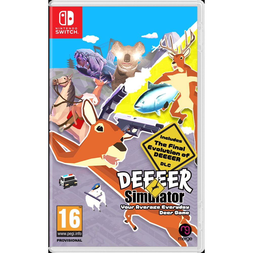 Nintendo DEEEER Simulator: Your Average Everyday Deer Game Nintendo Switch