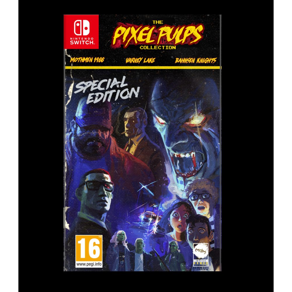 Nintendo The Pixel Pulps Collection - Special Edition Nintendo Switch