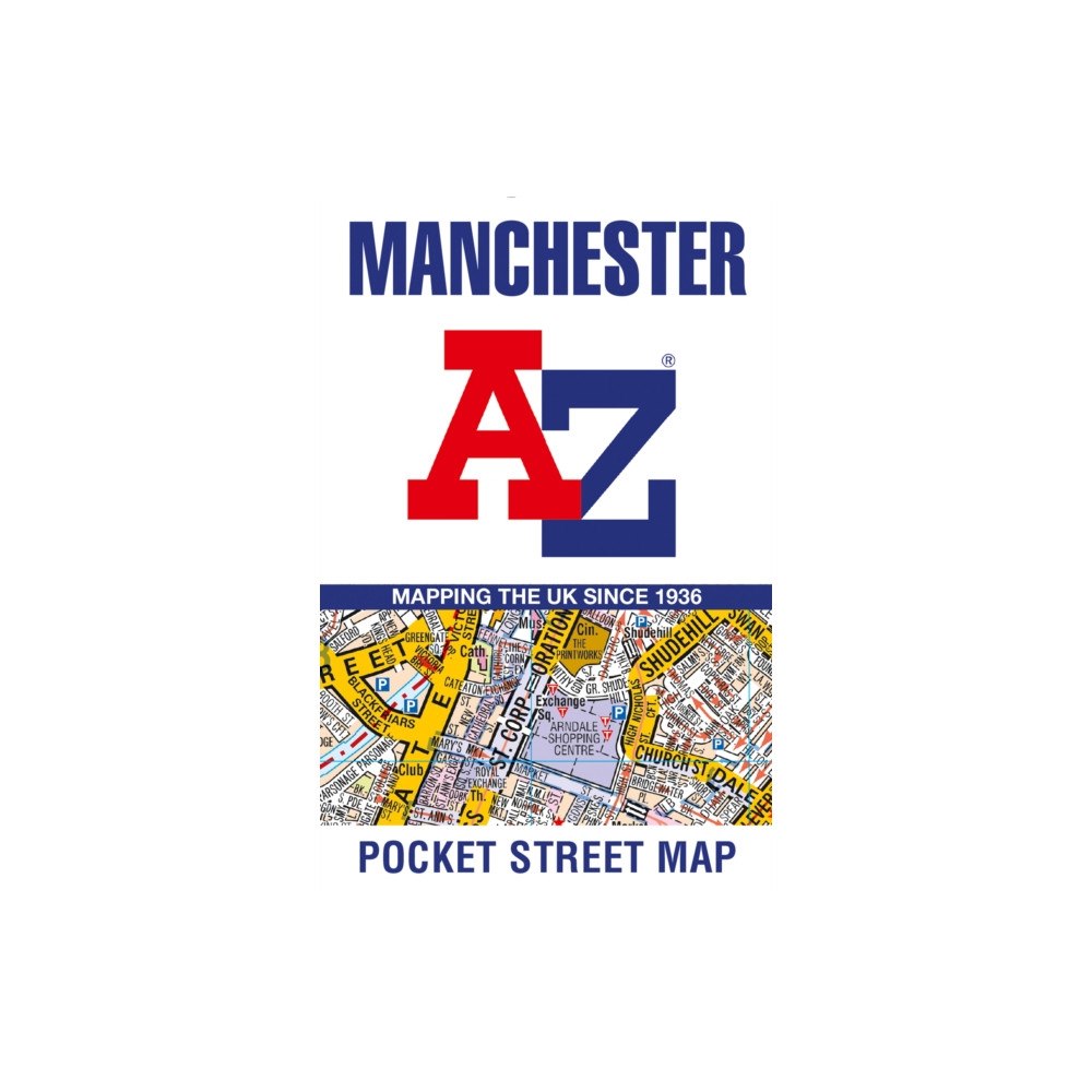 HarperCollins Publishers Manchester A-Z Pocket Street Map