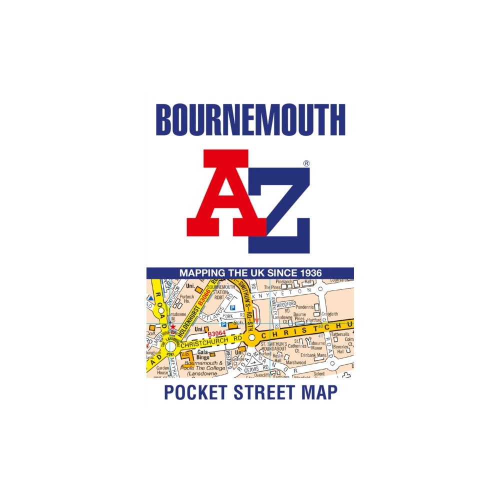 HarperCollins Publishers Bournemouth A-Z Pocket Street Map