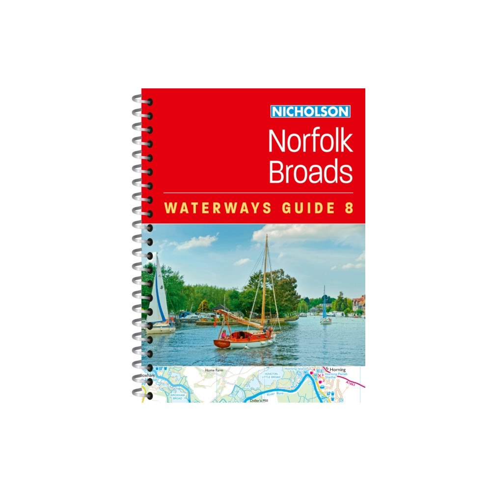 HarperCollins Publishers Norfolk Broads (8) (bok, spiral, eng)