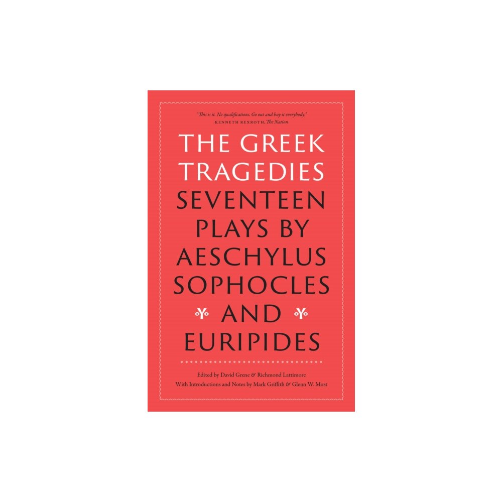The university of chicago press The Greek Tragedies (häftad, eng)