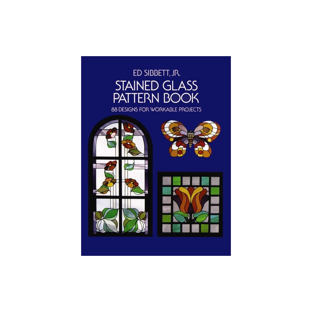 Dover publications inc. Stained Glass Pattern Book (häftad, eng)