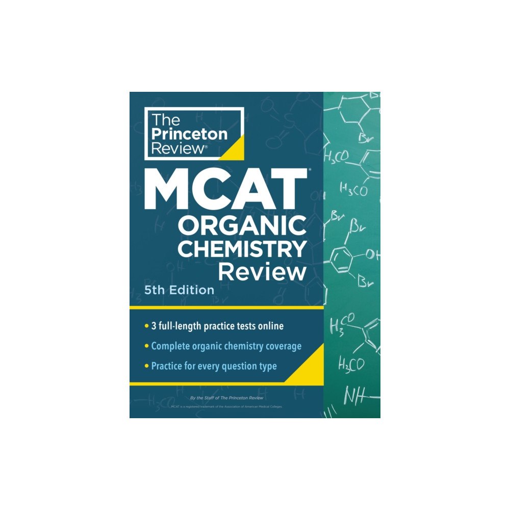 Random House USA Inc Princeton Review MCAT Organic Chemistry Review, 5th Edition (häftad, eng)
