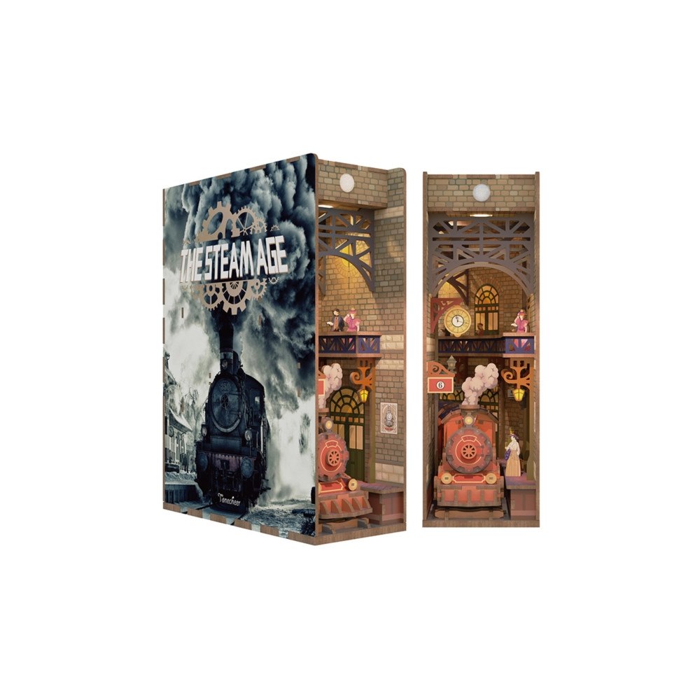 Tonecheer The Steam Age - BOOK NOOK 3D PUZZLE (häftad, eng)