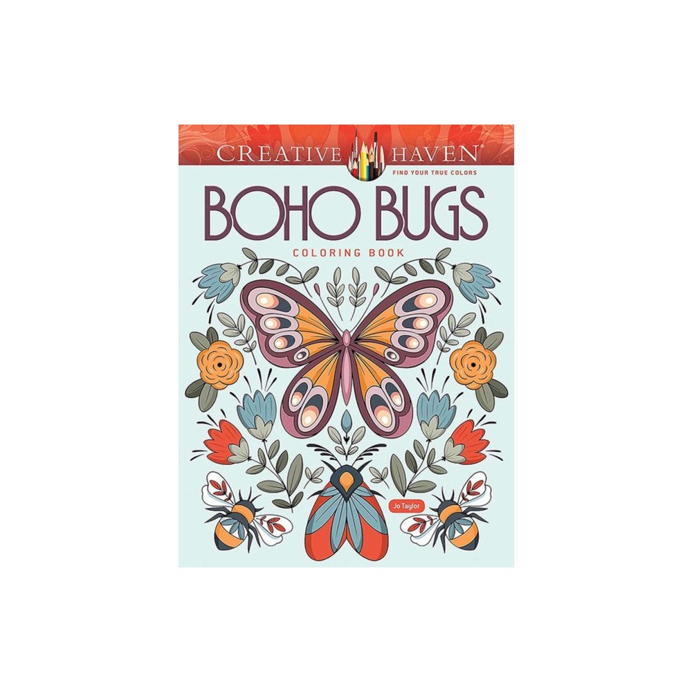 Dover publications inc. Creative Haven Boho Bugs Coloring Book (häftad, eng)