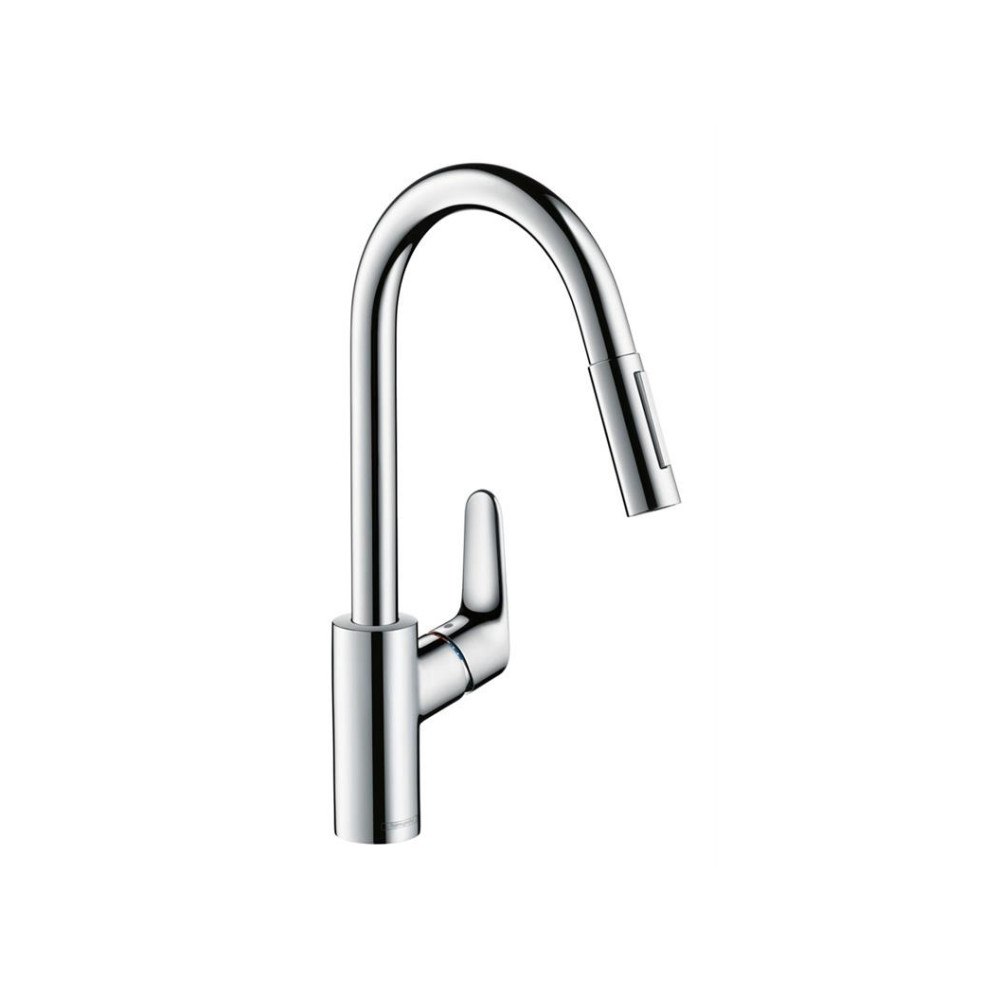 HANSGROHE hansGrohe Focus M41 köksblandare 240 med förlängning rostfri...
