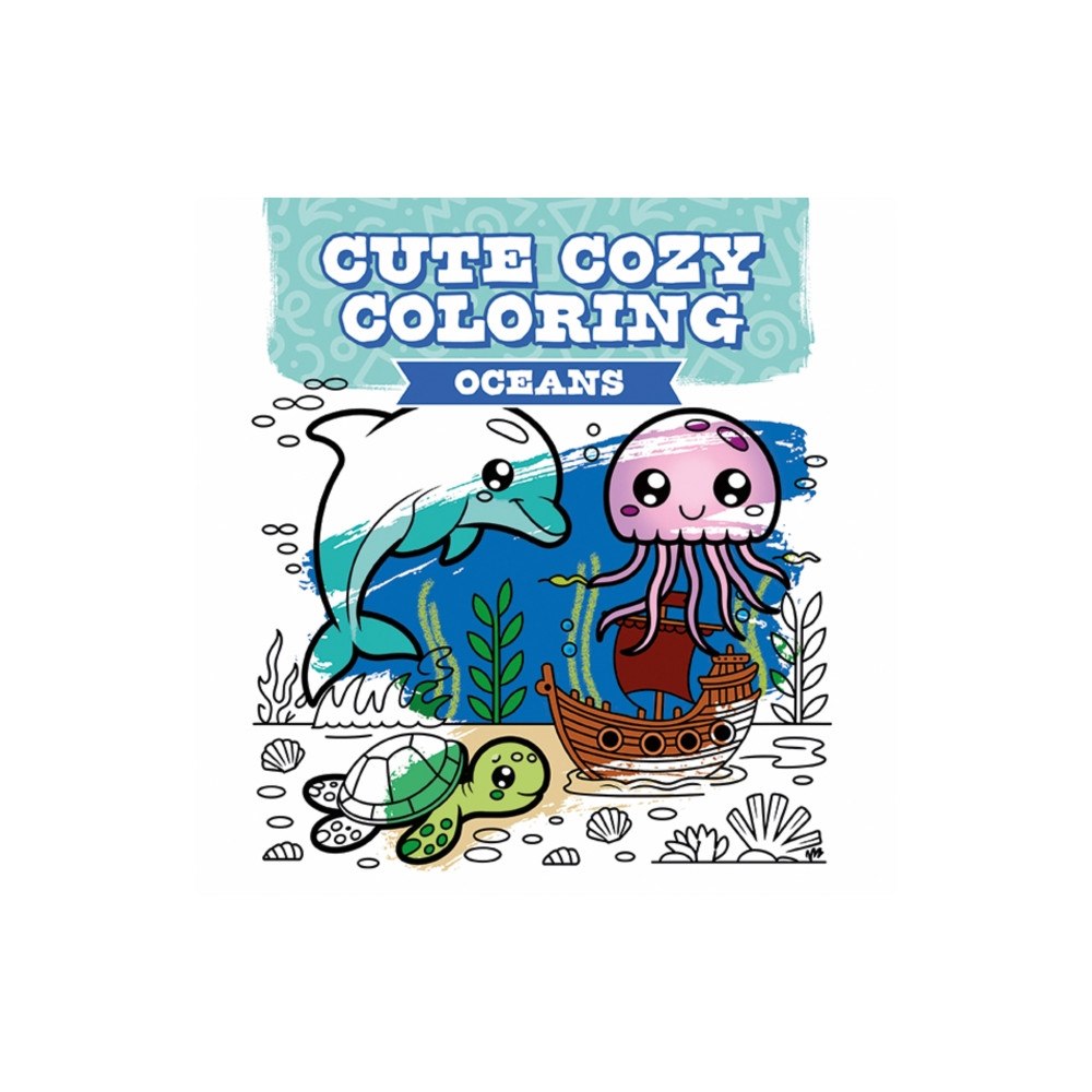 GMC Publications Cute Cozy Coloring: Oceans (häftad, eng)