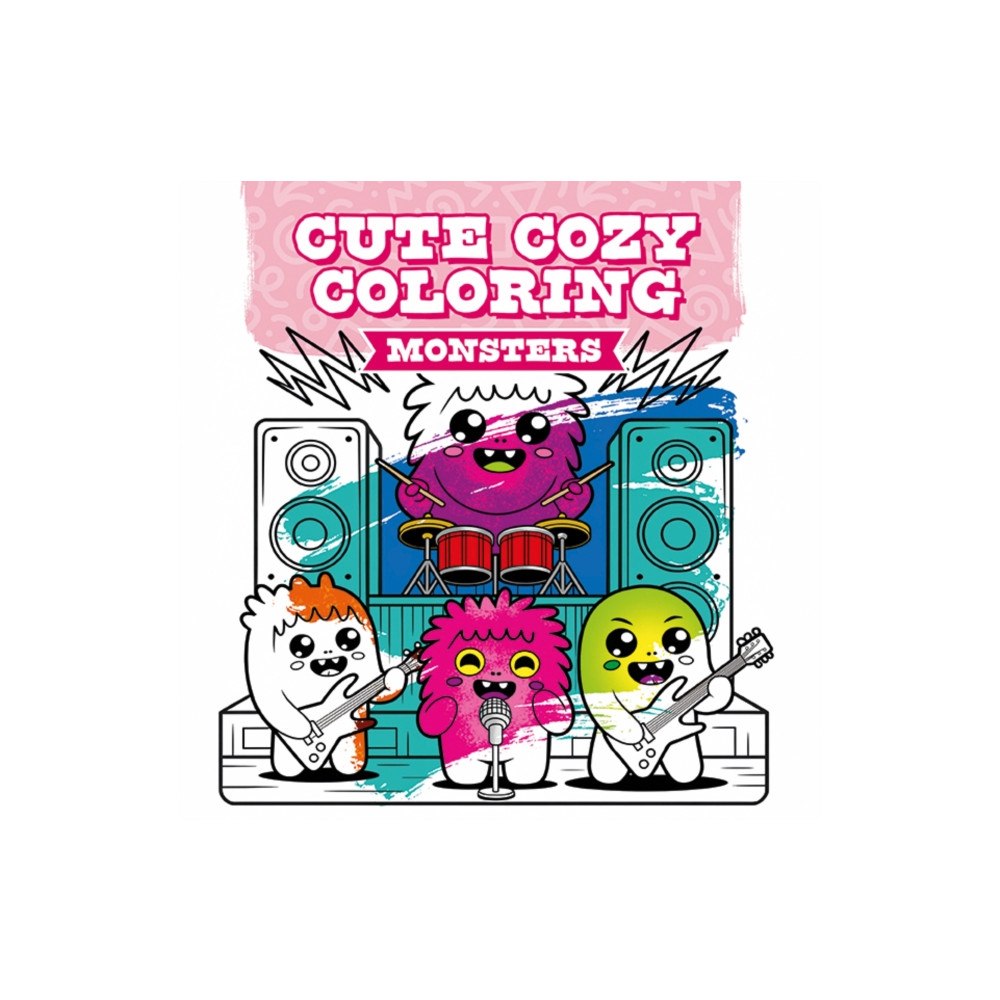 GMC Publications Cute Cozy Coloring: Monsters (häftad, eng)