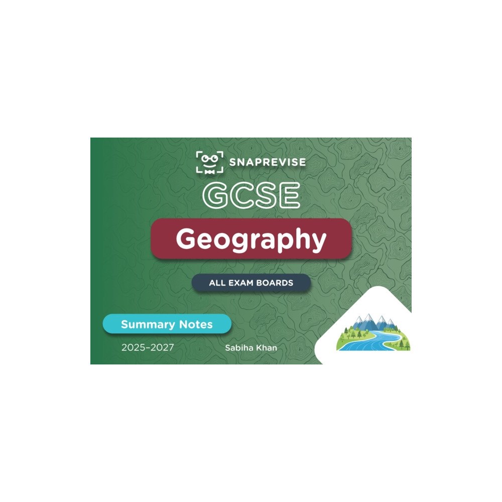 Miralo Education Group SnapRevise GCSE Geography Summary Notes (häftad, eng)