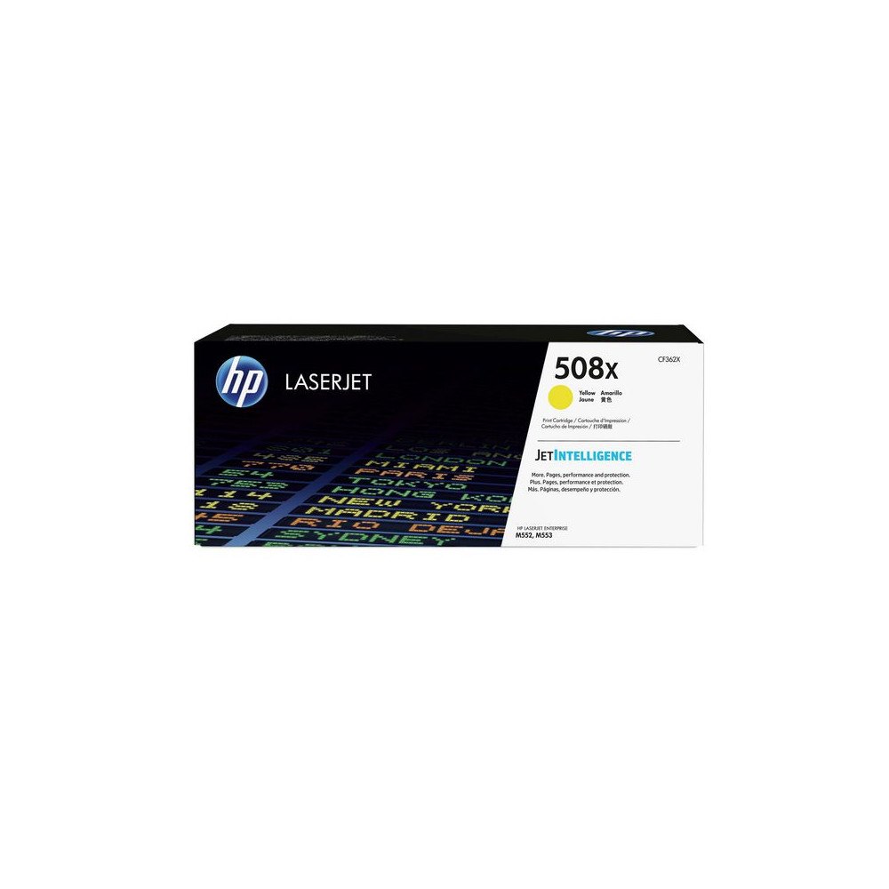 HP Toner HP CF362X 508X 9,5K gul