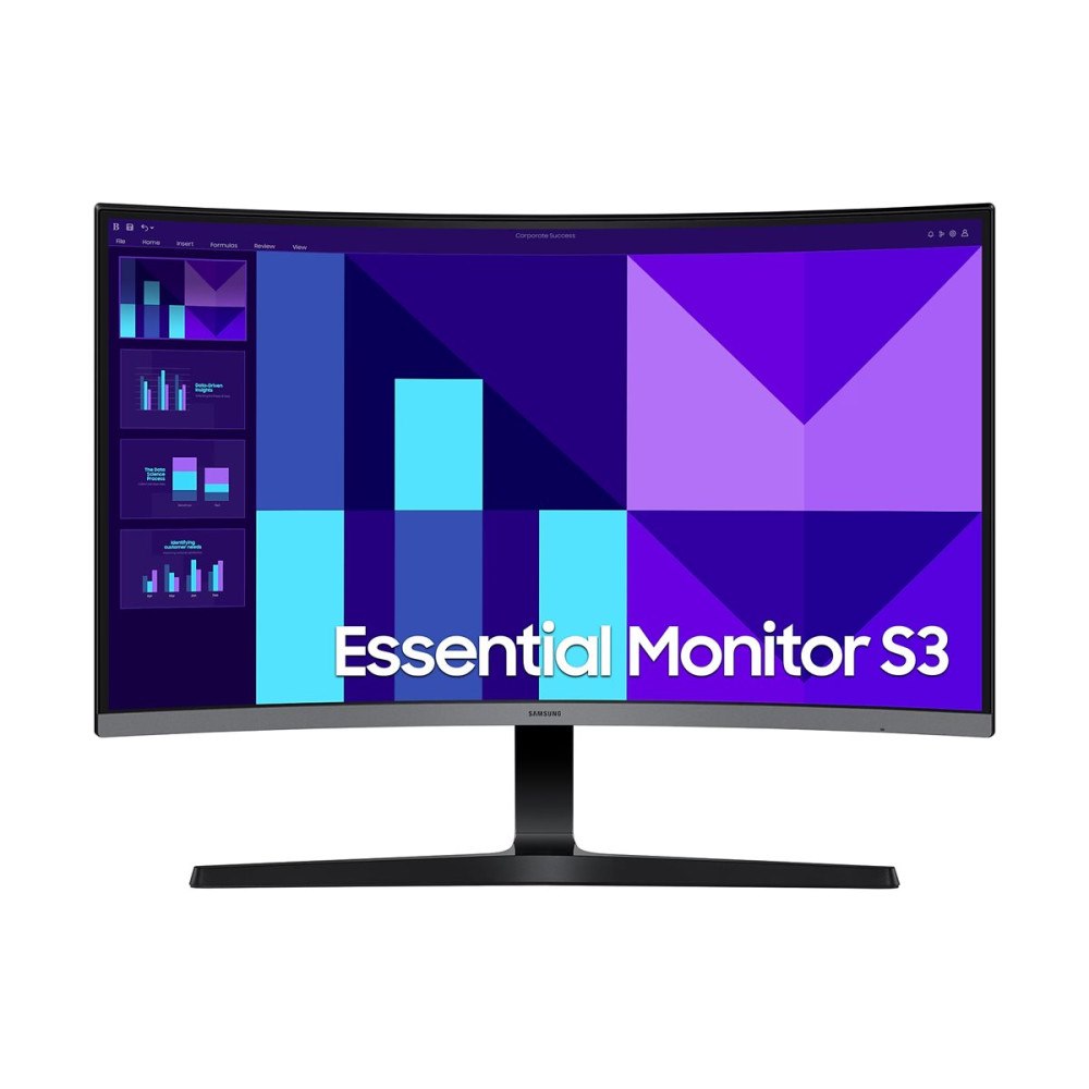 SAMSUNG Samsung Essential S3 S27D390GAU - S39GD Series - LED-skärm - böjd - Full HD (1080p) - 27"