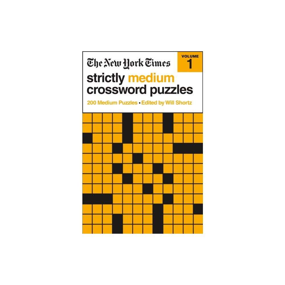 St. Martin's Publishing Group New York Times Strictly Medium Crossword Puzzles Volume 1 (häftad, eng)