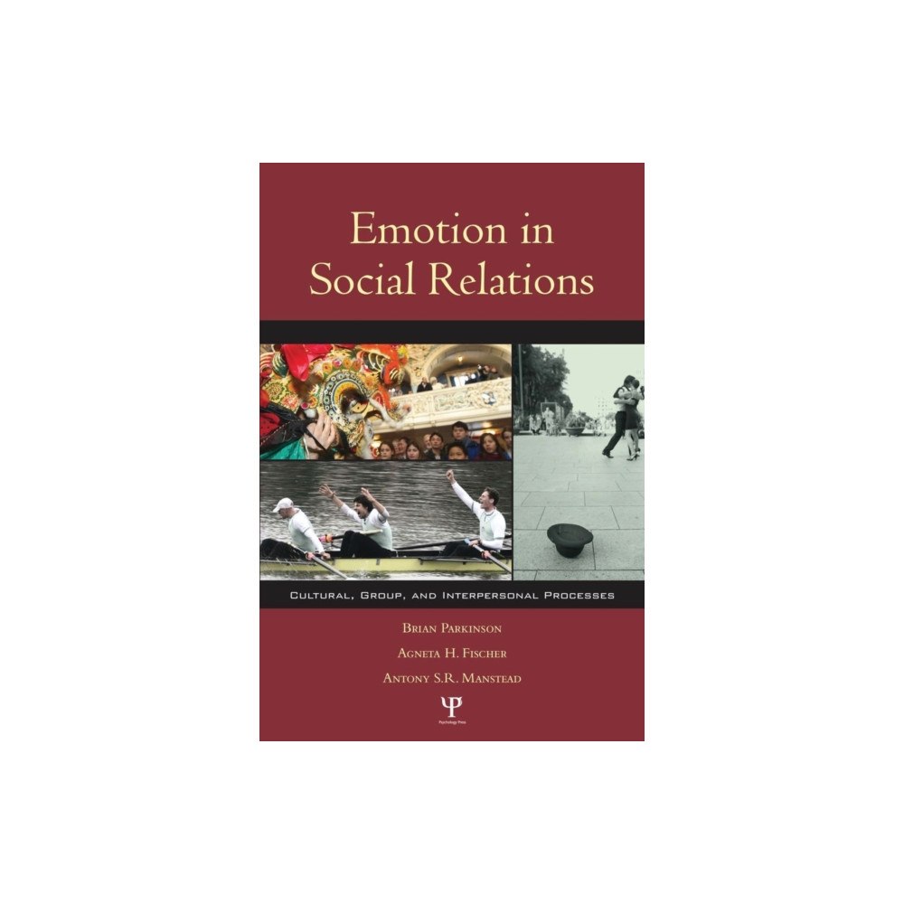 Taylor & francis ltd Emotion in Social Relations (häftad, eng)