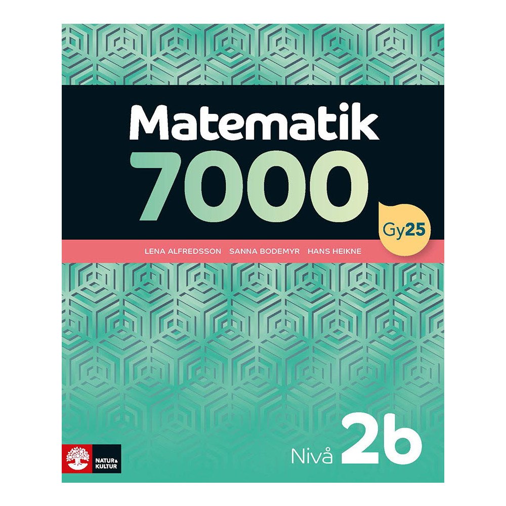 Lena Alfredsson Matematik 7000 nivå 2b (häftad)