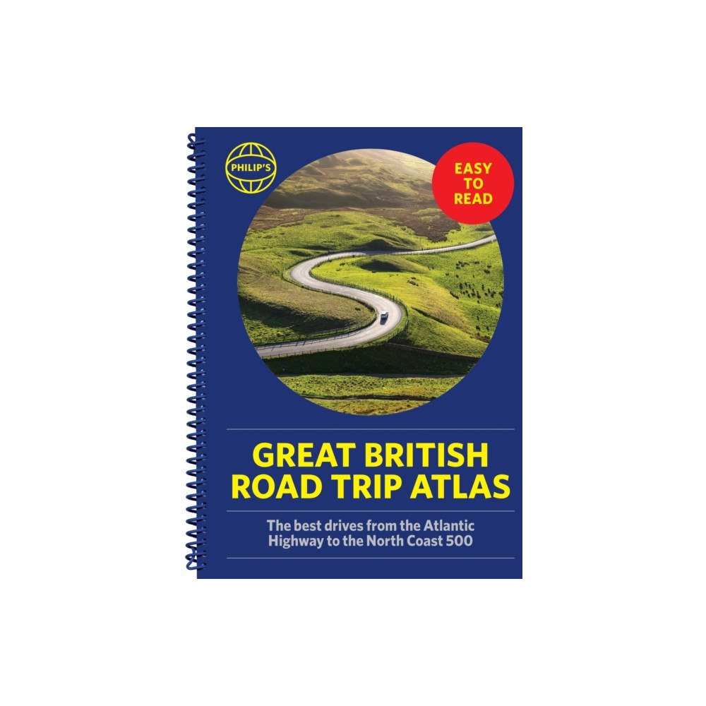 Octopus publishing group Philip's Great British Road Trip Atlas (bok, spiral, eng)