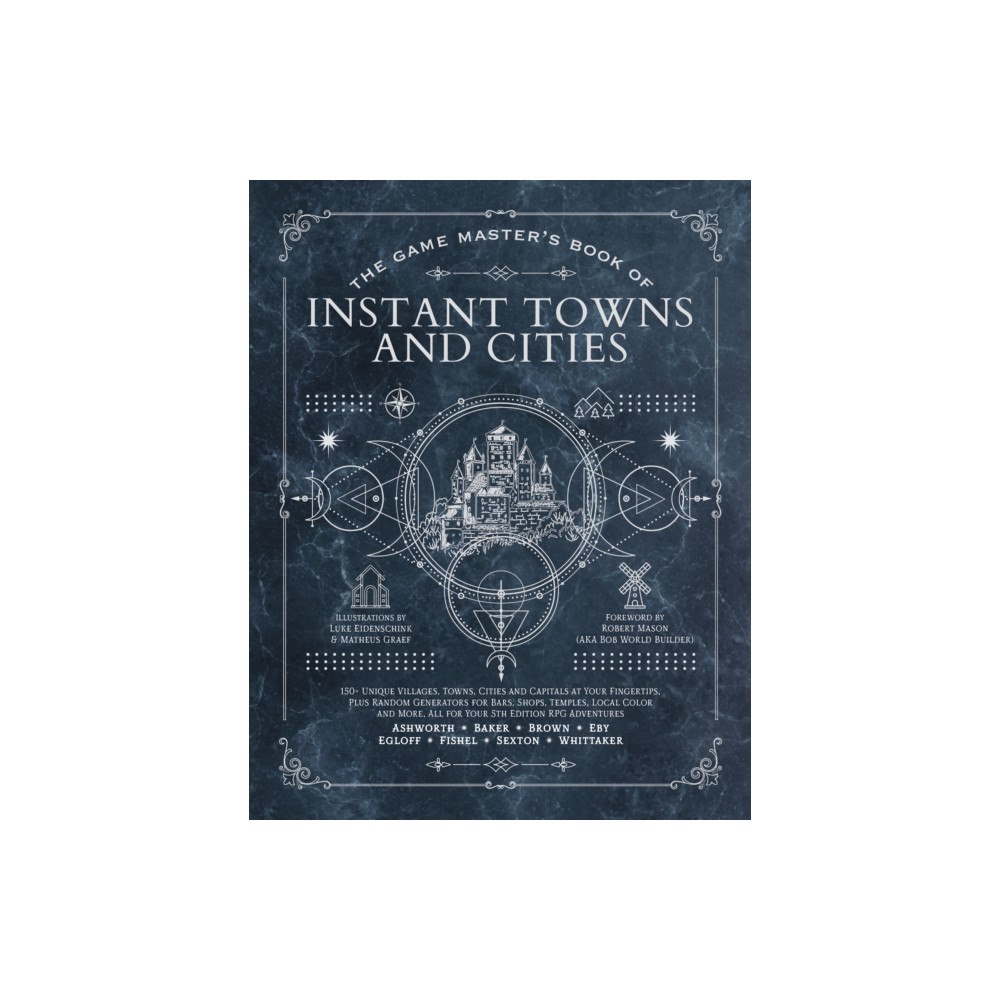 Media Lab Books The Game Master's Book of Instant Towns and Cities (inbunden, eng)