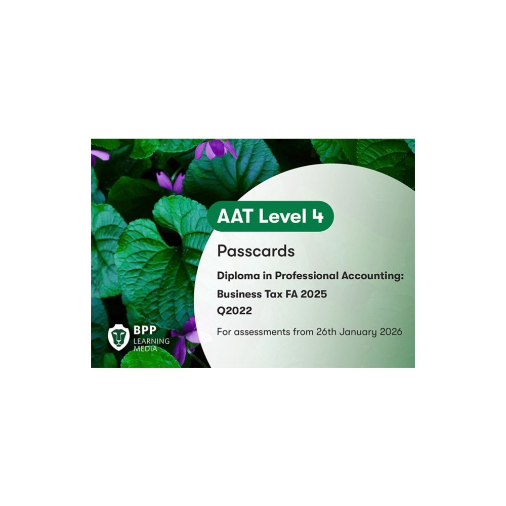 BPP Learning Media AAT Business Tax (bok, spiral, eng)