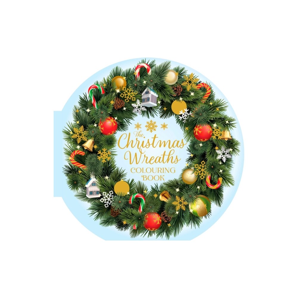 Arcturus publishing ltd The Christmas Wreaths Colouring Book (inbunden, eng)
