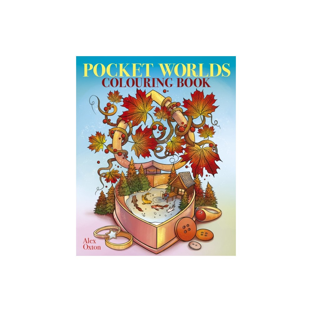 Arcturus publishing ltd Pocket Worlds Colouring Book (häftad, eng)