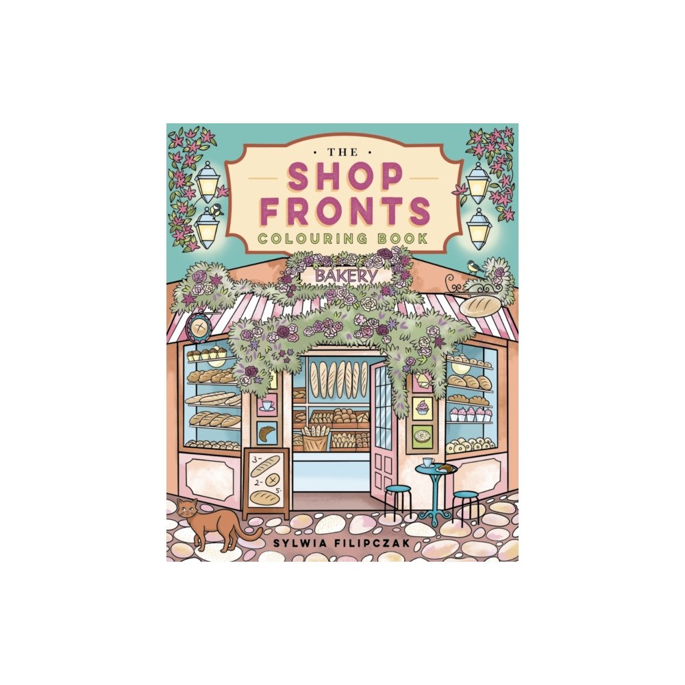 Arcturus publishing ltd The Shop Fronts Colouring Book (häftad, eng)
