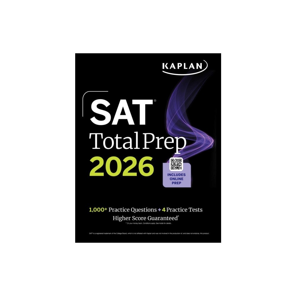 Kaplan AEC Education SAT Total Prep 2026: Includes 4 Full Length Practice Tests, 1,100+ Practice Questions + 1 Year Access to Online Quizzes...